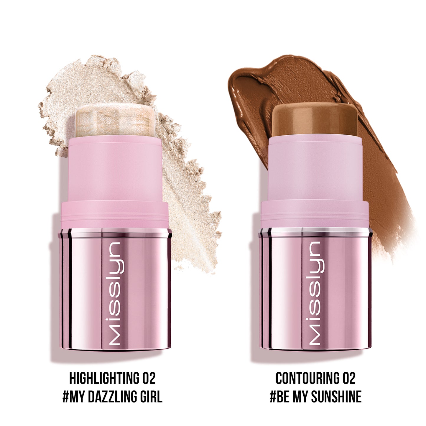 YOU GLOW GIRL! MULTI STICK & SHAPING QUEEN HIGHLIGHT AND CONTOUR STICK SET