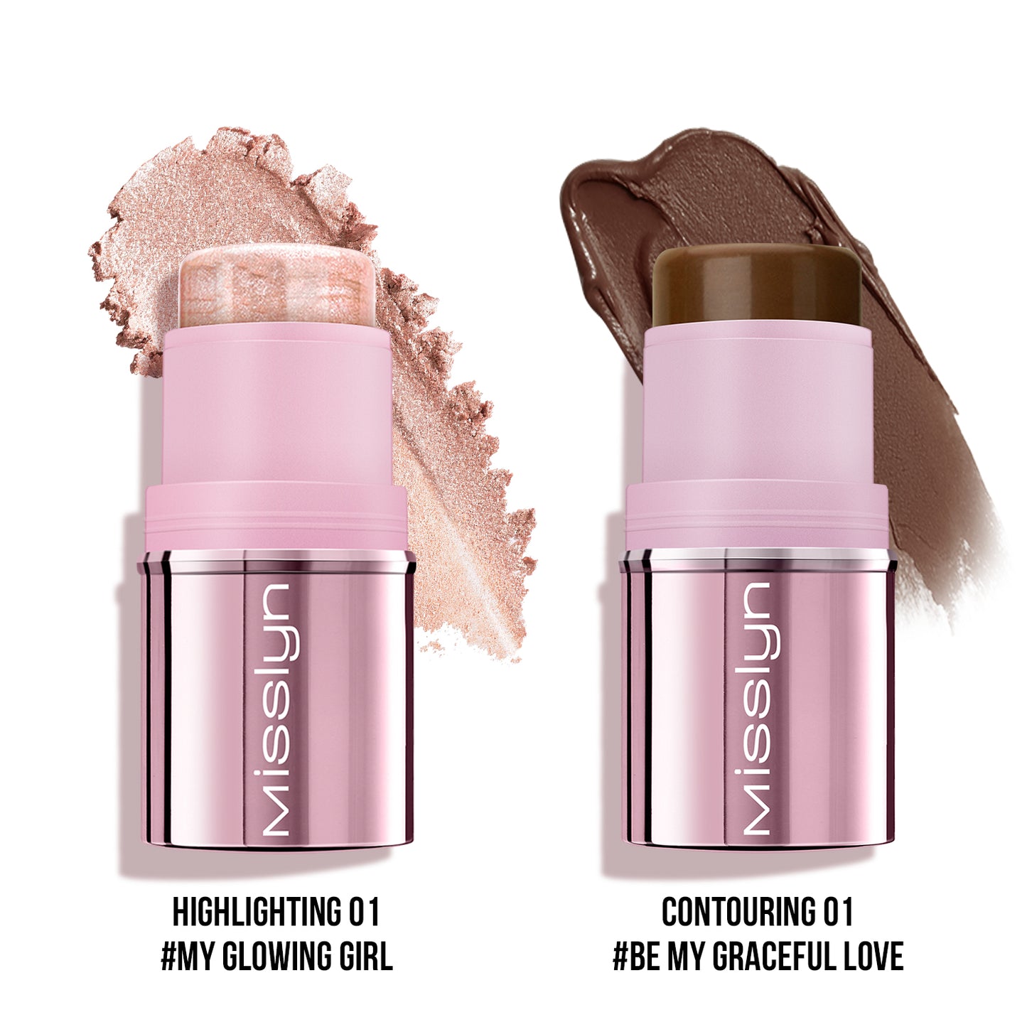 YOU GLOW GIRL! MULTI STICK & SHAPING QUEEN HIGHLIGHT AND CONTOUR STICK SET