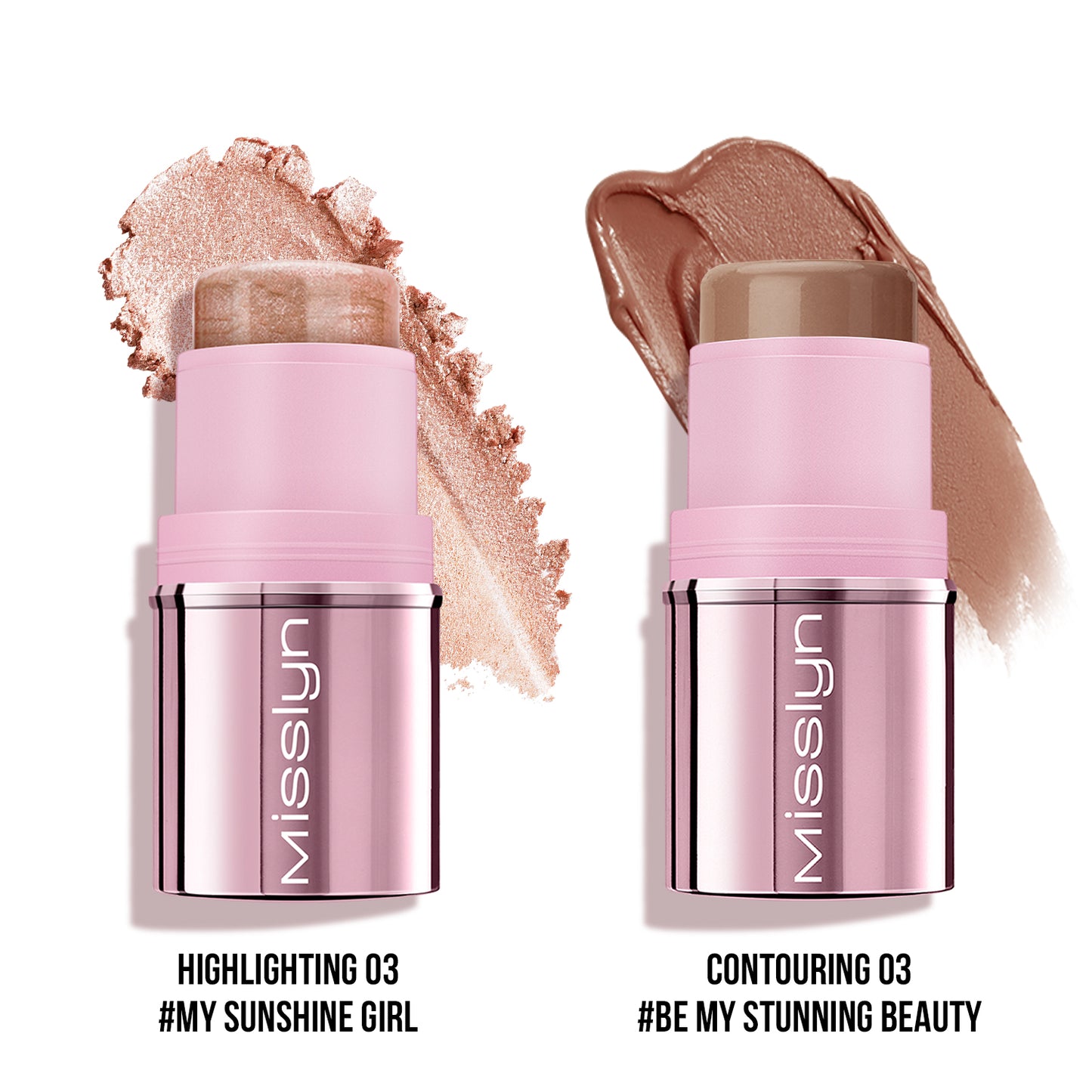 YOU GLOW GIRL! MULTI STICK & SHAPING QUEEN HIGHLIGHT AND CONTOUR STICK SET