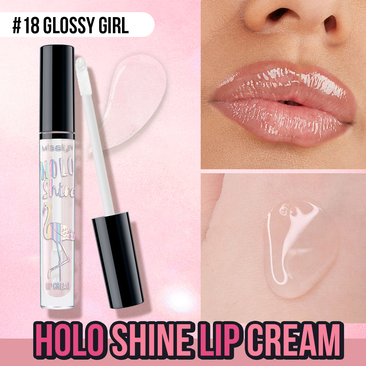 MISSLYN - HOLO SHINE LIP CREAM & TIRAMISU LATTE LIP BALM