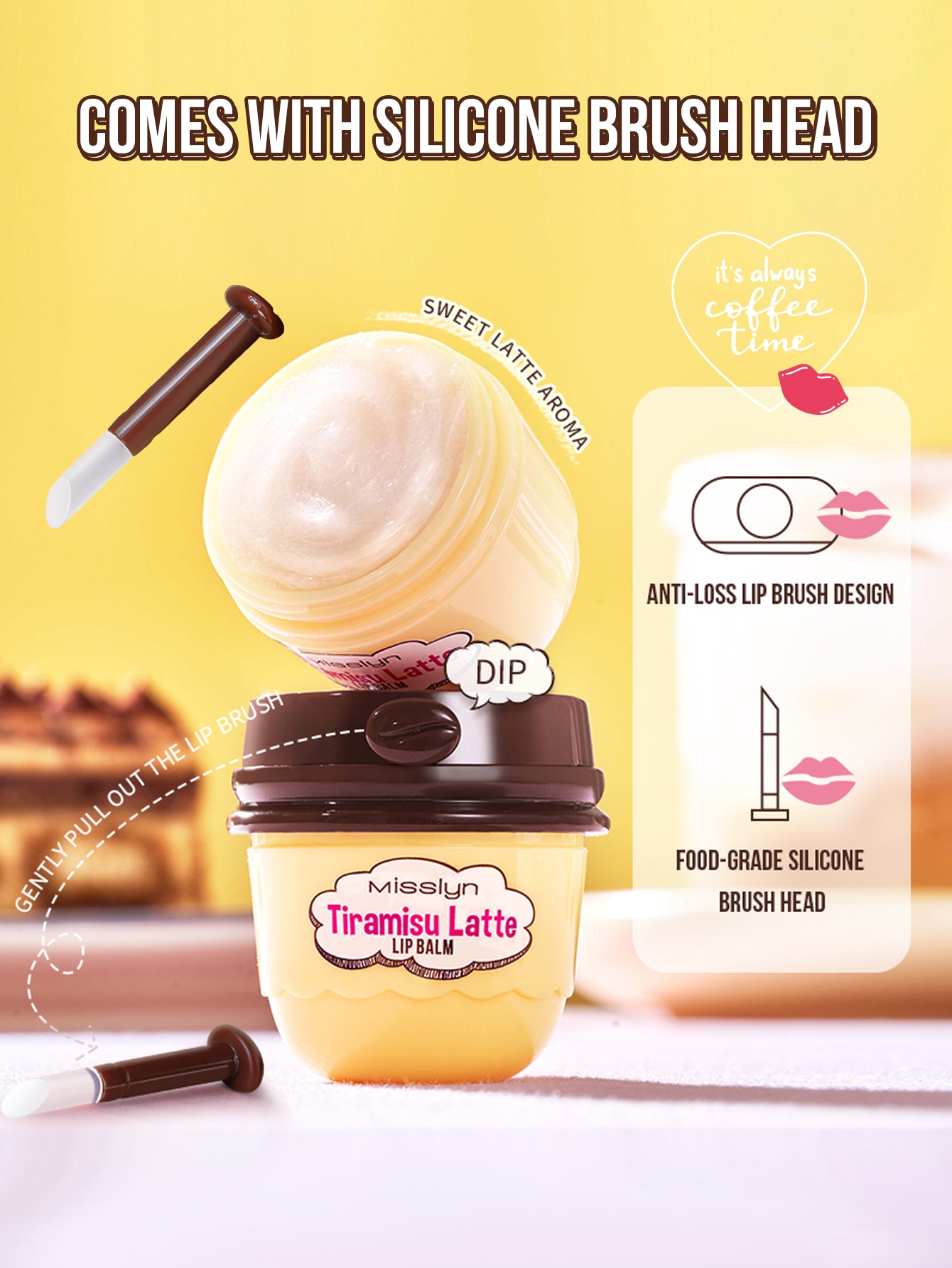 MISSLYN - TIRAMISU LATTE LIP BALM SET BALSAMO LABBRA