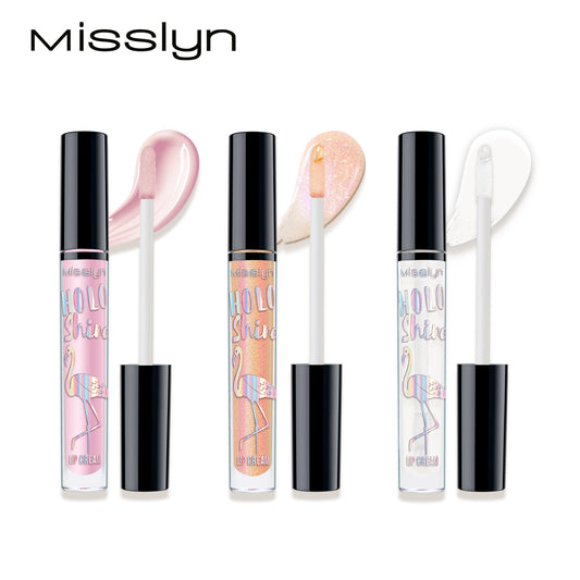 MISSLYN - HOLO SHINE LIP CREAM SET PEARL SHINE