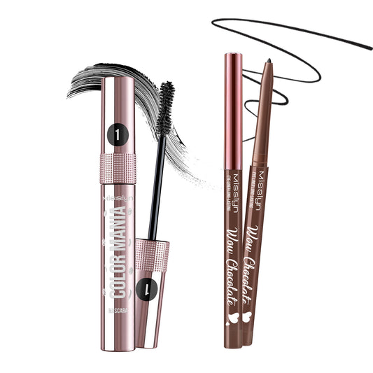 MISSLYN - COLOR MANIA MASCARA & CHOCOLATE EYE LINER