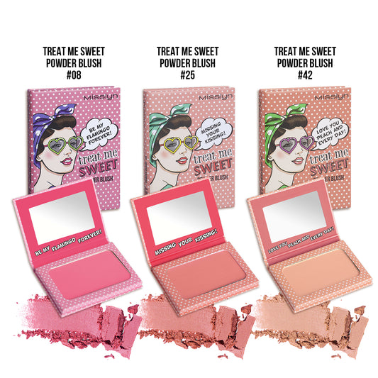 MISSLYN - TREAT ME SWEET VELVET POWDER BLUSH SET