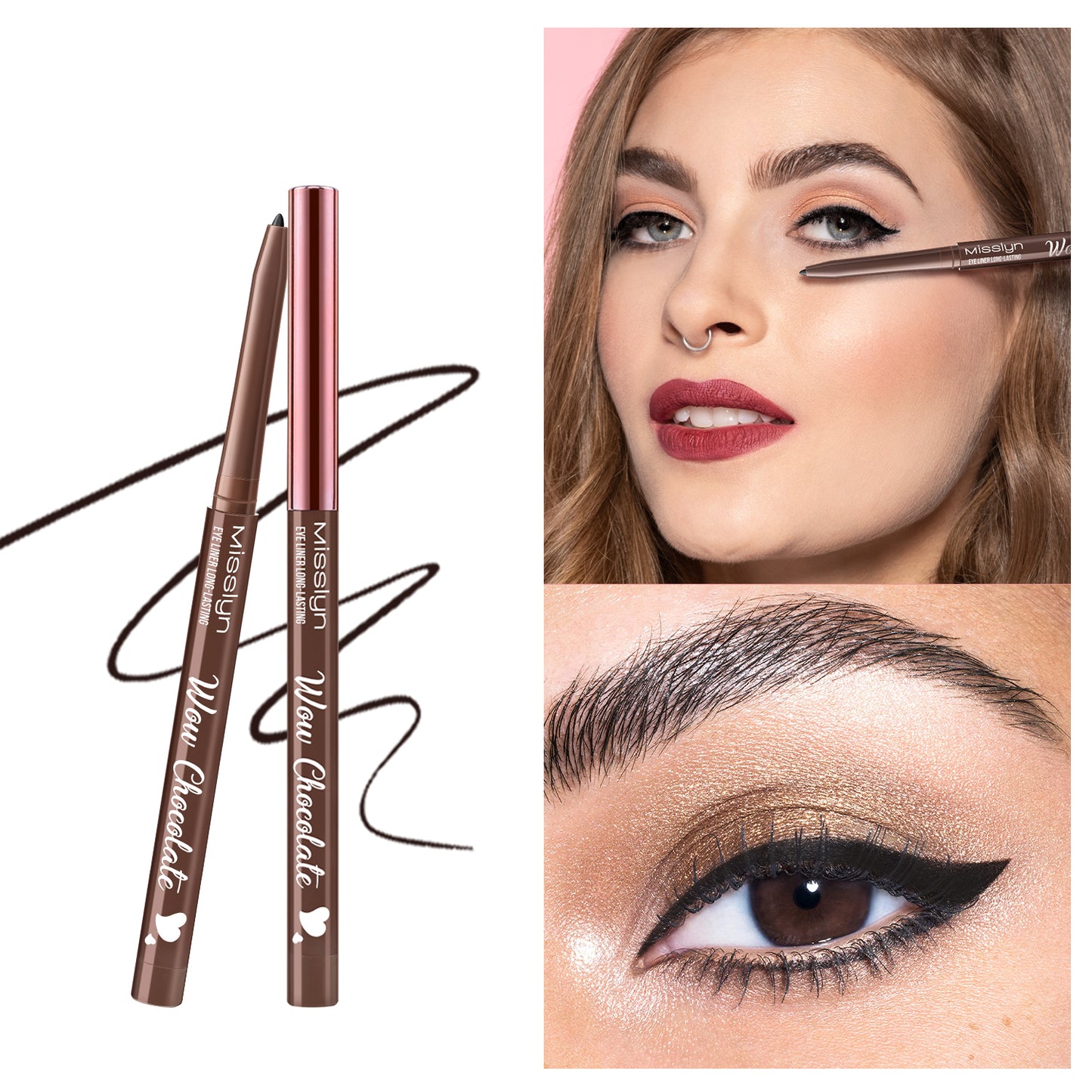 MISSLYN - COLOR MANIA MASCARA & CHOCOLATE EYE LINER