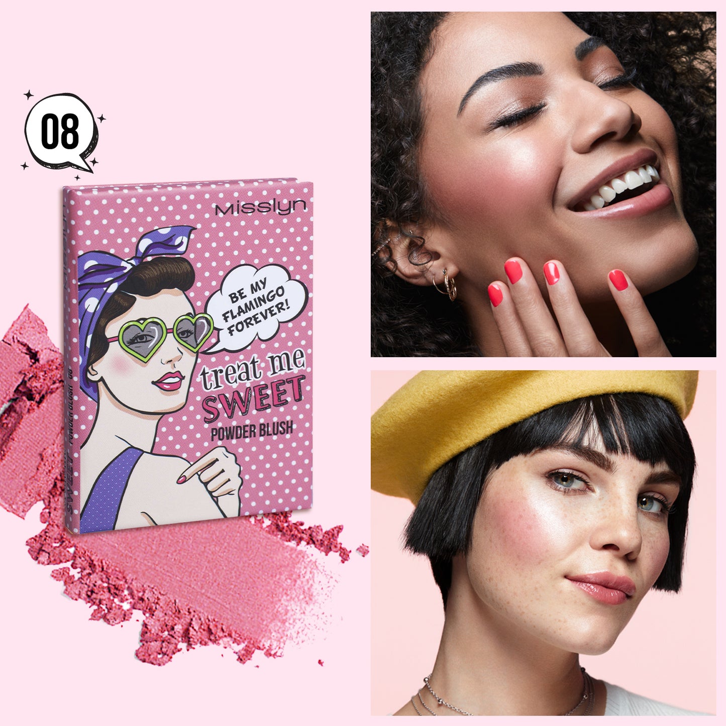 MISSLYN - TREAT ME SWEET VELVET POWDER BLUSH SET